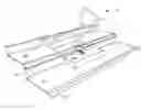 Fig. 01 - Auto-rotating aisle rail systems and methods
