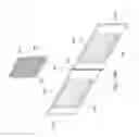 Fig. 32 - Integrated fiber cement and foam as insulated cladding with enhancements
