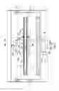 Fig. 10 - Locking device for two-way travel drawer