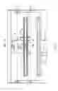 Fig. 12 - Locking device for two-way travel drawer