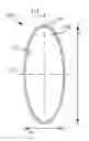 Fig. 01 - Cutting elements having laterally elongated shapes for use with earth-boring tools, earth-boring tools including such cutting elements, and related methods