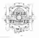 Fig. 08 - Two-stroke opposed piston Rotary internal combustion engine with no reactive torque