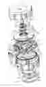 Fig. 12 - Two-stroke opposed piston Rotary internal combustion engine with no reactive torque