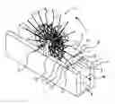 Fig. 01 - Water wheel device and control mechanism therefor