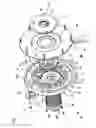 Fig. 02 - Diffuser for a forward-swept tangential flow compressor
