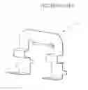 Fig. 04 - Pad liner for reducing drag in brake caliper