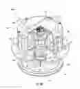 Fig. 06 - Circular force generator (CFG) devices, systems, and methods having indirectly driven imbalanced rotors