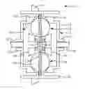 Fig. 01 - TILTING BALL VARIATOR CONTINUOUSLY VARIABLE TRANSMISSION TORQUE VECTORING DEVICE