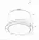 Fig. 01 - Reflectors and reflector orientation feature to prevent non-qualified trim