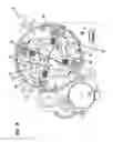 Fig. 10 - Optical fiber clamping assembly having a plurality of cable clamp arms