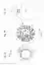 Fig. 12 - Coupling mechanism for date display discs