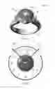 Fig. 08 - Article of jewelry with hidden near field communication (NFC) chip and metallic bezel substantially surrounding the NFC chip and uses thereof
