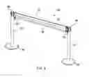 Fig. 03 - BARRIER APPARATUS FOR SUPPORTING A FLEXIBLE BANNER