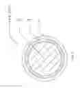 Fig. 04 - METAL SHEATHED CABLE WITH JACKETED, CABLED CONDUCTOR SUBASSEMBLY