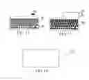 Fig. 06 - Computer thin film switch keyboard