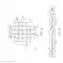 Fig. 04 - Semiconductor device and method of forming sacrificial adhesive over contact pads of semiconductor die