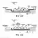 Fig. 22 - Packaging a substrate with an LED into an interconnect structure only through top side landing pads on the substrate