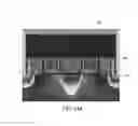 Fig. 08 - Split gate non-volatile flash memory cell having metal gates and method of making same