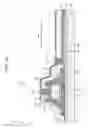 Fig. 32 - Display device having vertical oxide semiconductor channel layer on sidewall of insulating spacer