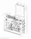 Fig. 01 - Battery module cooling fins and footings system and method