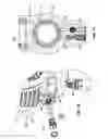 Fig. 07 - Hydraulic cylinder for an agricultural row unit having an uplift accumulator and a down pressure accumulator