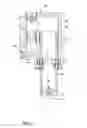 Fig. 09 - Hydraulic cylinder for an agricultural row unit having an uplift accumulator and a down pressure accumulator