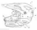 Fig. 01 - Helmet with airflow ventilation through an earpad