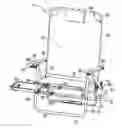 Fig. 01 - Folding chair with slide-out table