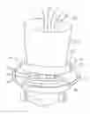 Fig. 01 - Pot stand with removable water tray