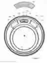 Fig. 11 - Two-piece splash and spill resistant lid assembly and method therefor