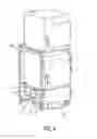 Fig. 04 - Drain water collection with automatic emptying and spillage reduction functionality for cooking devices