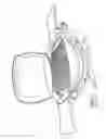 Fig. 03 - Apparatus for converting hinged-lid cooking grills for cooking pizza