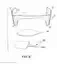 Fig. 11 - Apparatus for converting hinged-lid cooking grills for cooking pizza