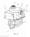 Fig. 14 - Hand dryer with point of ingress dependent air delay and filter sensor