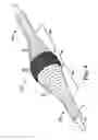 Fig. 06 - Rotational atherectomy device with a system of eccentric abrading heads
