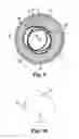 Fig. 10 - Rotational atherectomy device with a system of eccentric abrading heads