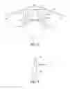 Fig. 03 - Semi-rigid framework for a plate haptic accommodating intraocular lens