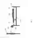 Fig. 02 - Bedrail mount