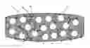 Fig. 01 - Tamper-resistant tablet providing immediate drug release