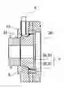 Fig. 01 - Preliminary size reduction device for a ball mill or agitator ball mill and ball mill with a preliminary size reduction device