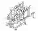 Fig. 01 - Press with drop away connecting arm and stroke adjustment and counter weight drive