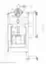 Fig. 03 - Press with drop away connecting arm and stroke adjustment and counter weight drive