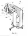 Fig. 12 - Void-fill dunnage conversion machine, stock material support, and method