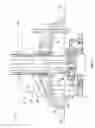 Fig. 03 - Weight efficient servo attachment scheme for rigid coaxial rotor control system