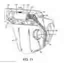 Fig. 14 - Firearm handgrip assembly with laser gunsight system