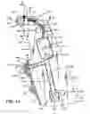 Fig. 15 - Firearm handgrip assembly with laser gunsight system