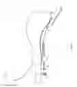 Fig. 04 - Adjustable probe holder assembly for an inspection sensor