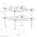 Fig. 02 - Modular interior partition for a structural frame building