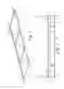 Fig. 02 - Ceiling panel for use with concealed grid system