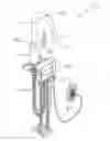 Fig. 01 - Electronic plumbing fixture fitting with electronic valve including piston and seat